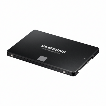 Front view of Samsung 870 EVO solid state drive