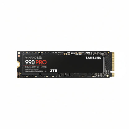 Samsung 990 PRO 2TB PCIe 4.0 NVMe M.2 SSD front view