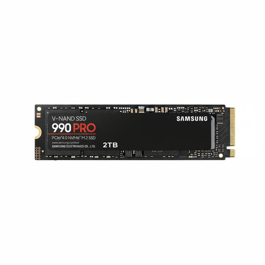 Samsung 990 PRO 2TB PCIe 4.0 NVMe M.2 SSD front view