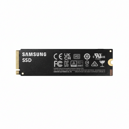 Samsung 990 PRO NVMe SSD installed on M.2 2280 motherboard slot