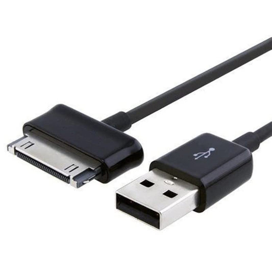 USB cable with one end compatible with Samsung Tablet devices on a white background