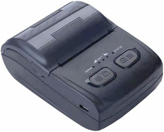 Portable Power Print: Versatile 1D & 2D Mobile Receipt Printer with USB & Bluetooth 