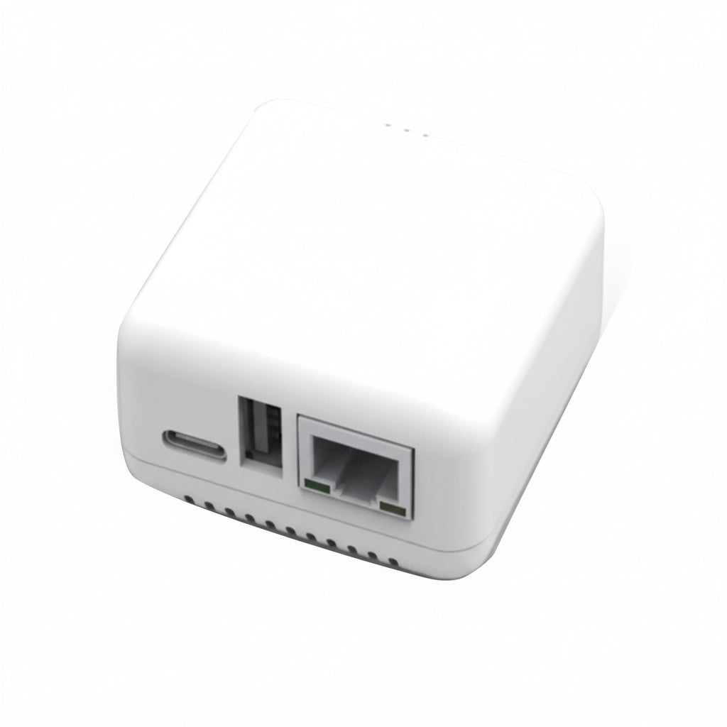 M-Link NP330N wired print server front view