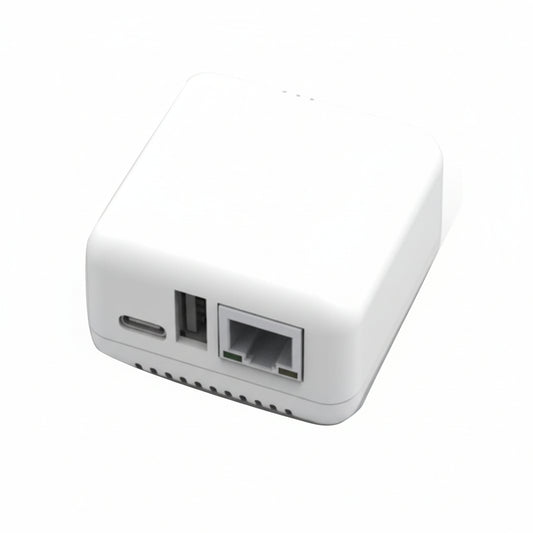 M-Link NP330N wired print server front view