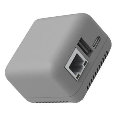 Wireless print server connected to USB printer