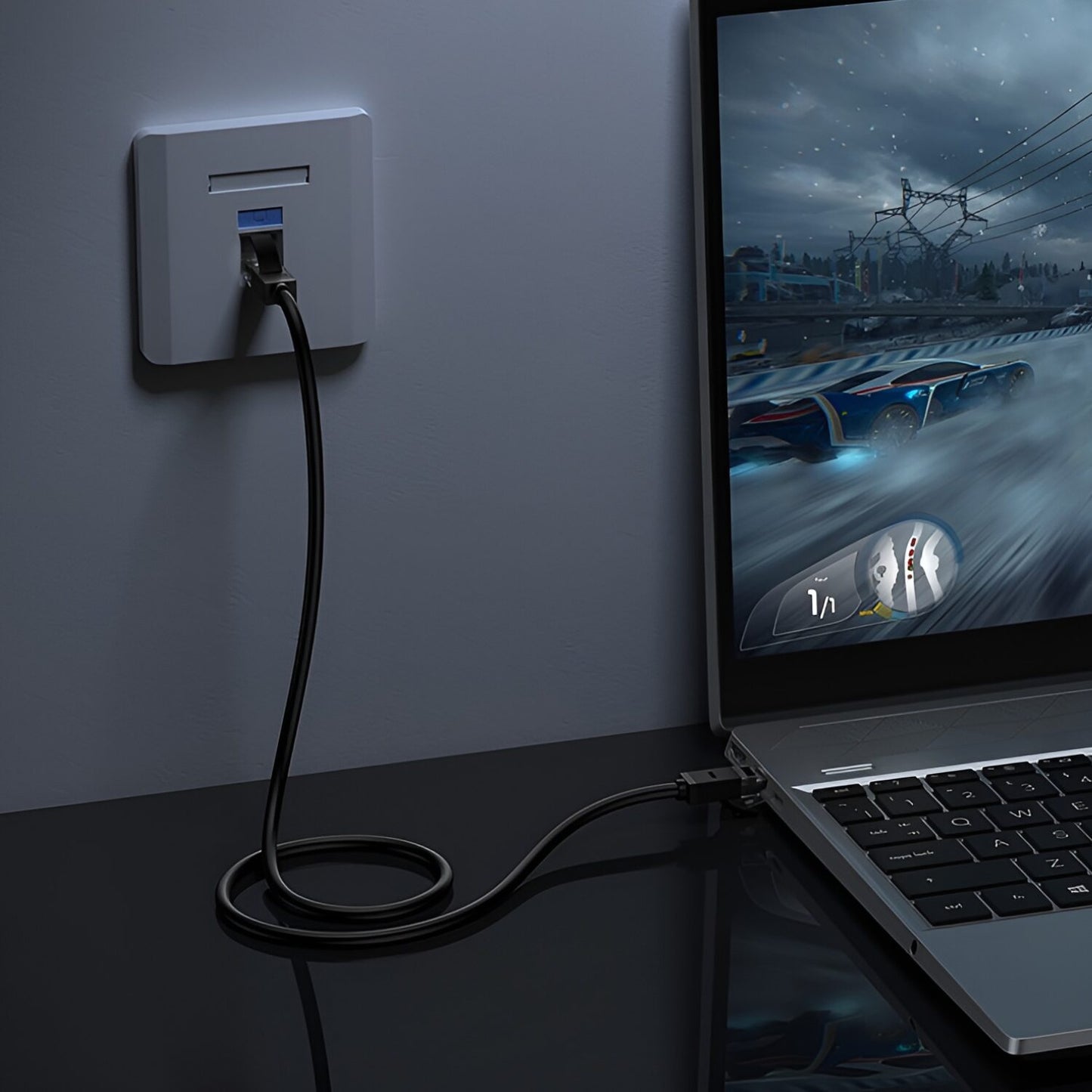 UGREEN NW102-20160 Cat6 UTP Ethernet Cable 2m - Black