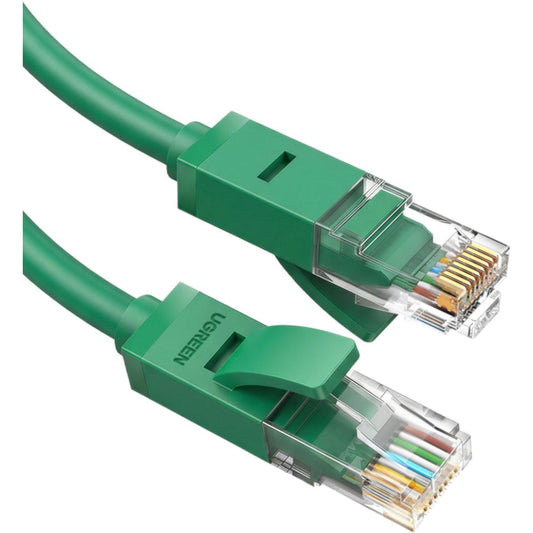 UGREEN RJ45 CAT6 1m LAN Network Cable – (1Gbps, 250MHz) – Green