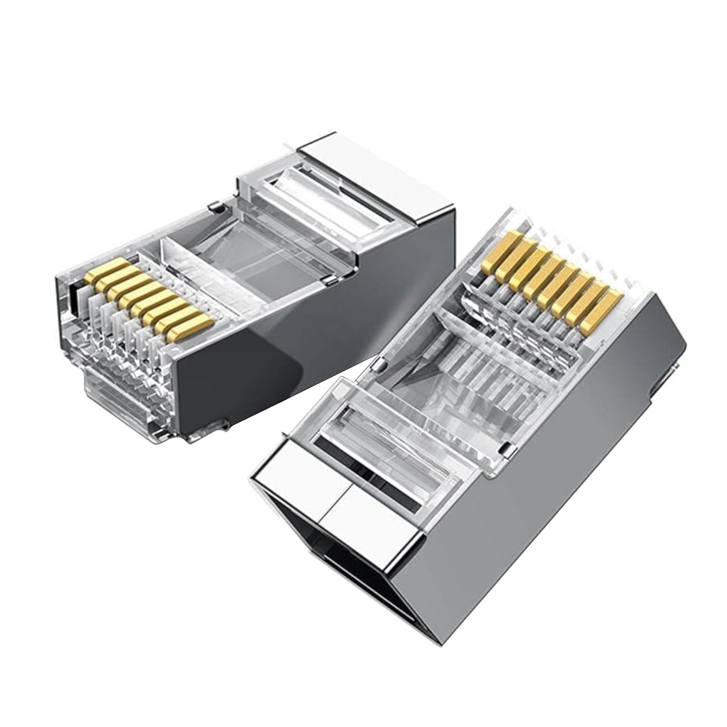 UGreen NW111 RJ45 Cat6 Ethernet Network Heads 100 Pack Shielded High Speed Connectors