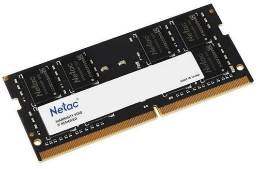 Upgrade your notebook with NETAC 16GB DDR4 3200MHz SODIMM Laptop RAM for high-performance multitasking.