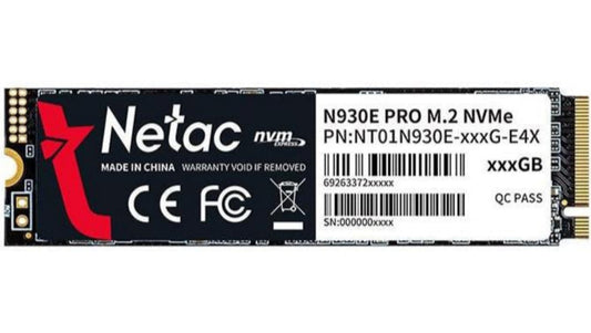 Netac 512Gb M.2 Nvme Solid State Drive for High Speed Storage - N930E PRO 512GB