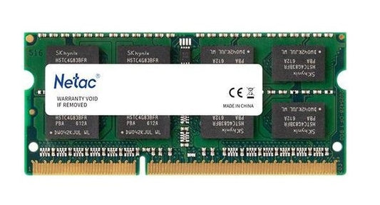 Netac 8GB DDR3 1600 SODIMM Laptop Memory NTBSD3N16SP-08 high-performance low voltage RAM module for laptops