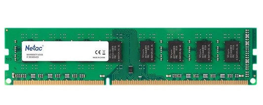 Netac Memory 8GB DDR3-1600MHZ DIMM for PC - NTBSD3P16SP-08