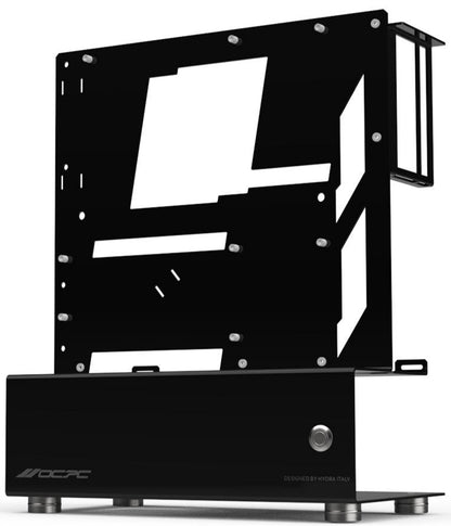 OCPC Micro M-ATX Open Air Computer Chassis - No PSU - Supports ATX PSU for stylish, compact PC builds by OCPC.