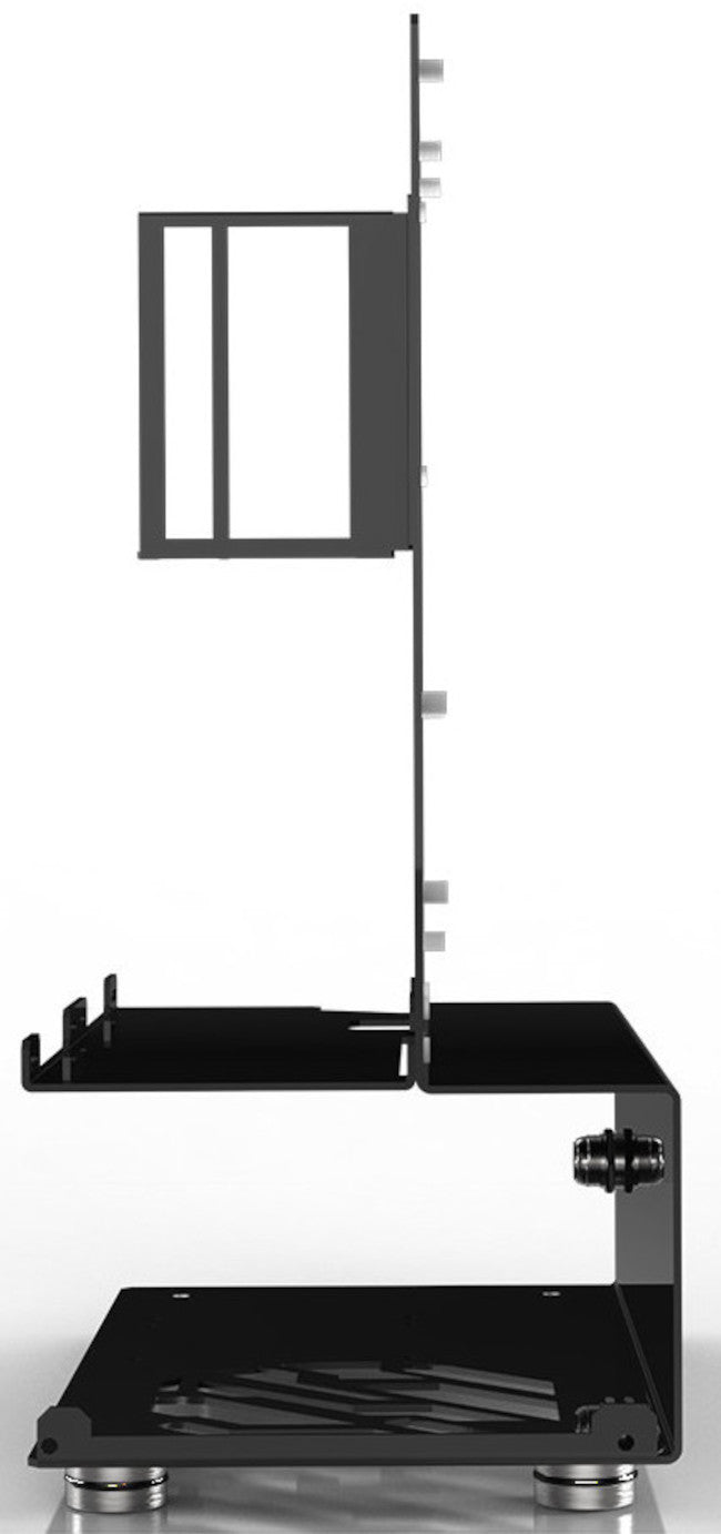 OCPC Micro M-ATX Open Air Computer Chassis - No PSU - Supports ATX PSU, designed for optimal airflow and style.