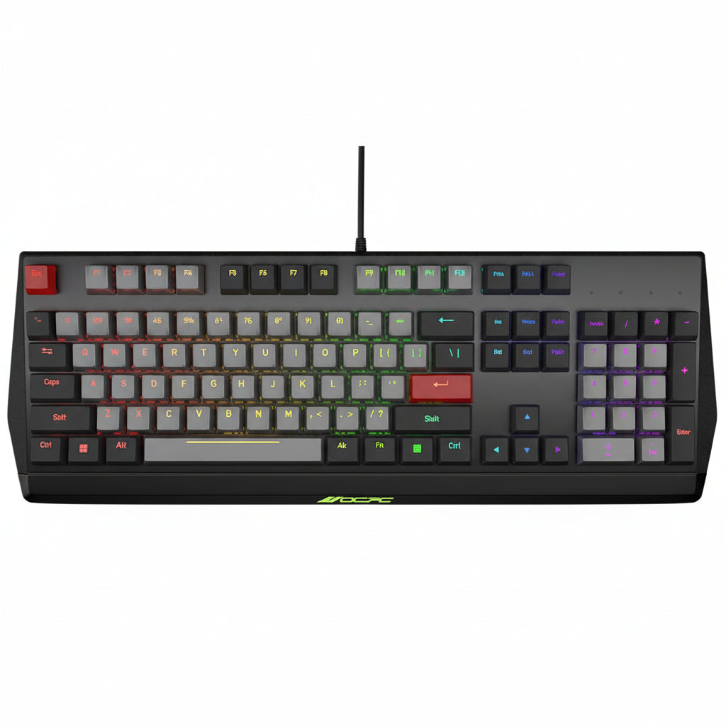 PSG E-Sports KR1 Wired Mechanical Gaming Keyboard – RGB, Gateron Switches