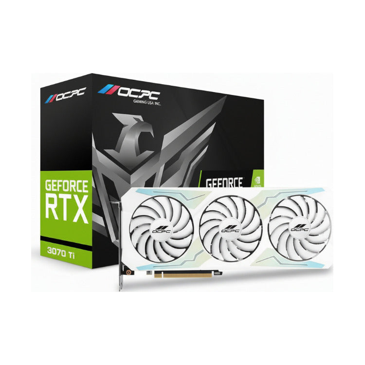 OCPC GeForce RTX 3070 Ti XE White graphics card