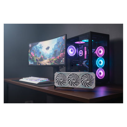 OCPC GeForce RTX 3070 Ti XE White graphics card – view 6