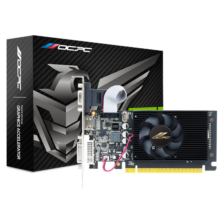 GT 610 2GB DDR3 LP FAN (OCVNGT610G2F) – front product view