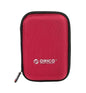 ORICO 2.5-Inch Portable Hard Drive Storage Case - Red - PHD-25-RD