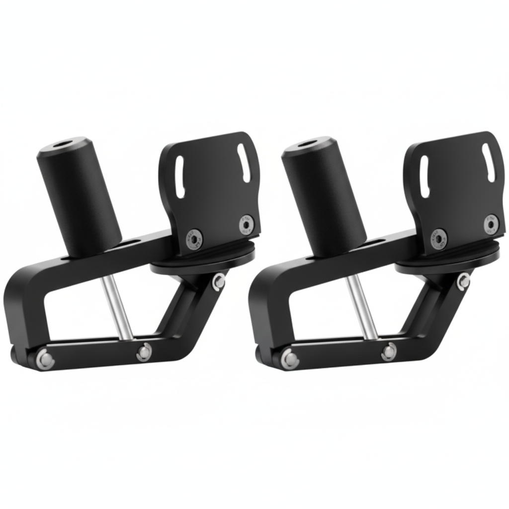 SIMAGIC P-DFT table clamp pair aluminum and stainless steel construction

