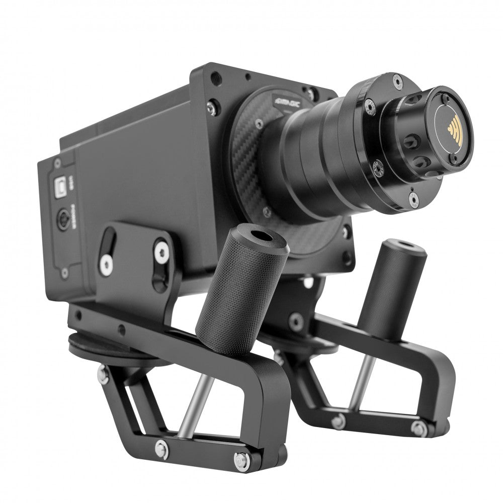 SIMAGIC P-DFT side profile clamp jaws closed position

