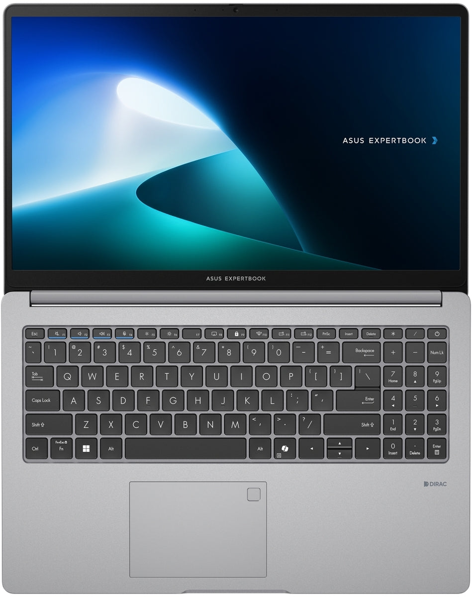 ASUS EXPERTBOOK P1503 Intel Core 3 100U 8GB 512GB SSD 15.6" Notebook - Grey