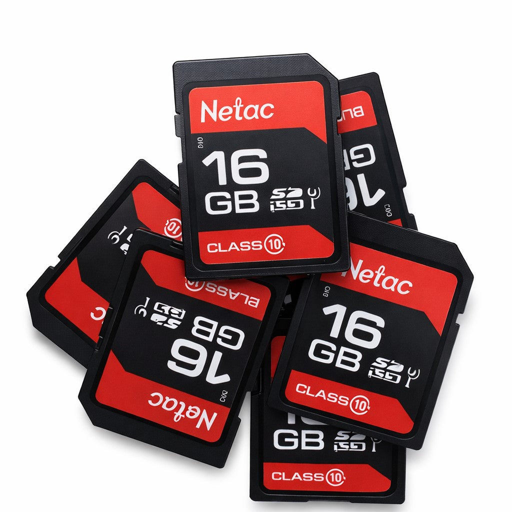 Netac ECO CL10 16GB MicroSD Card with SD Adapter 6 Pack