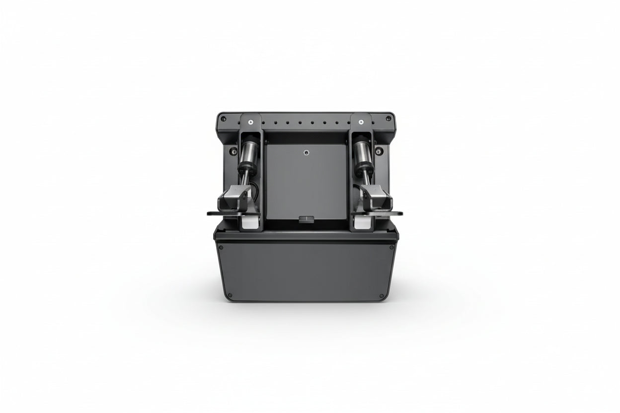 SIMAGIC P500 pedal control box for USB signal processing and power distribution

