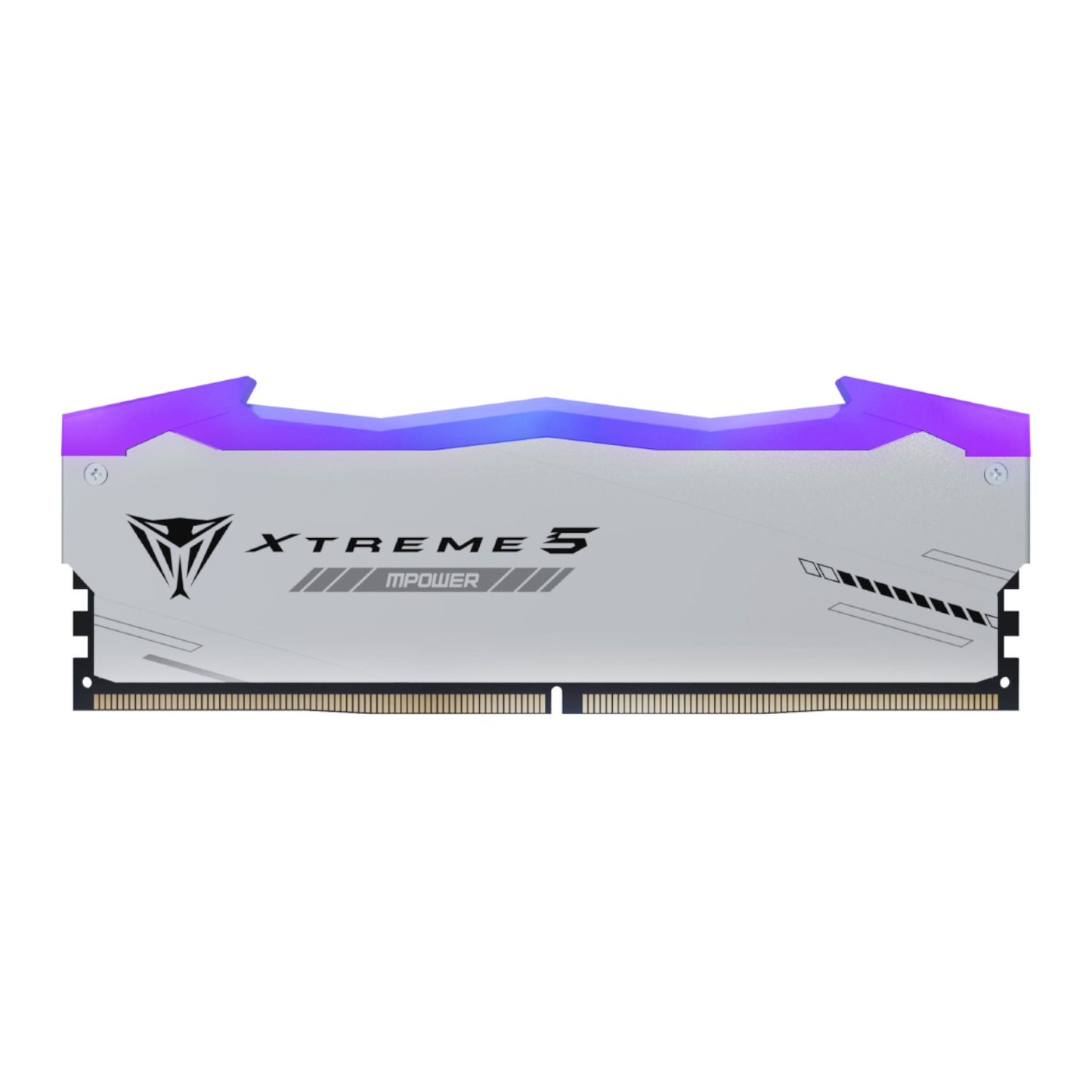 Patriot Viper Xtreme 5 RGB MPower 32GB 6000MHz DDR5 Desktop Gaming Memory Kit - Silver