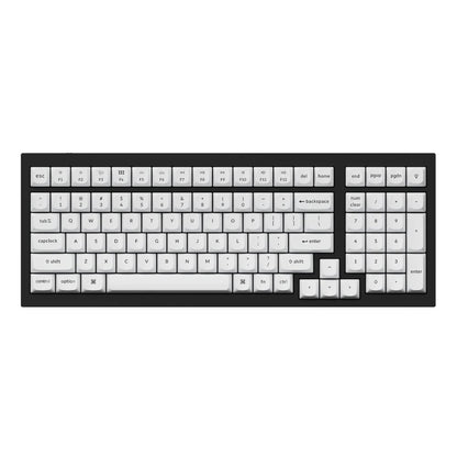 Keychron Double Shot PBT OSA Full Keycap Set - Black/White