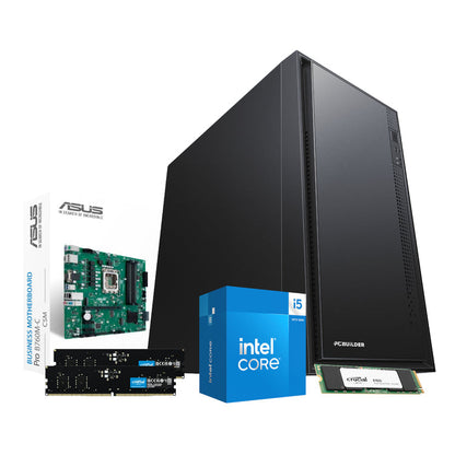 PCBuilder OFFICE Master Intel Core i5-14400 desktop PC — image 1