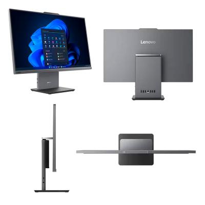 Lenovo ThinkCentre neo 50a 24 Gen 5 all-in-one PC front rear and side views - 12SC008YSA