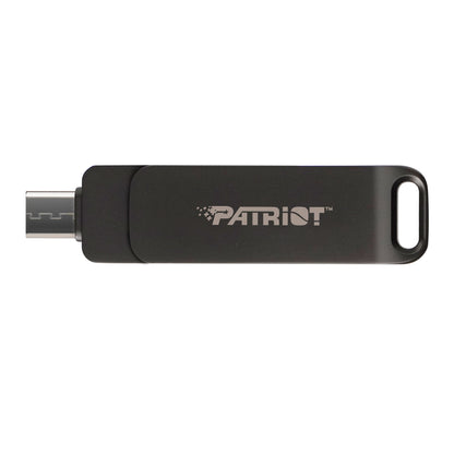 Patriot Rage R550 64GB USB3.2 Swing Type A to Type-C Flash Drive