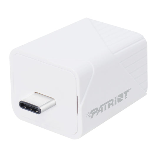 Patriot iLuxe Cube 128GB Type-C Smart Backup & PD Charging Solution for iPhone iPad