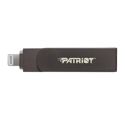 Patriot iLuxe Stick C 256GB USB 3.2 Gen1 Type-C Lightning Flash Drive for iPhone