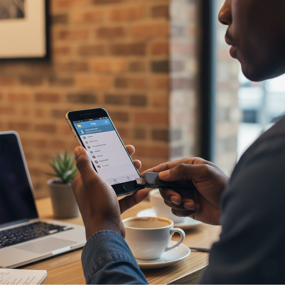 Patriot iLuxe Stick C 256GB USB 3.2 Gen1 Type-C Lightning Flash Drive for iPhone