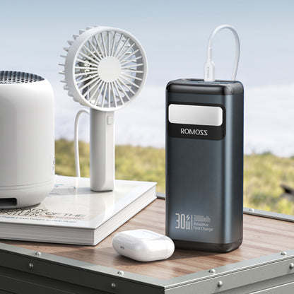 Romoss PMT30 30000mAh 30W Fast Charge Power Bank – Black