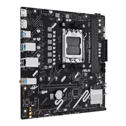 Asus motherboard on a white background