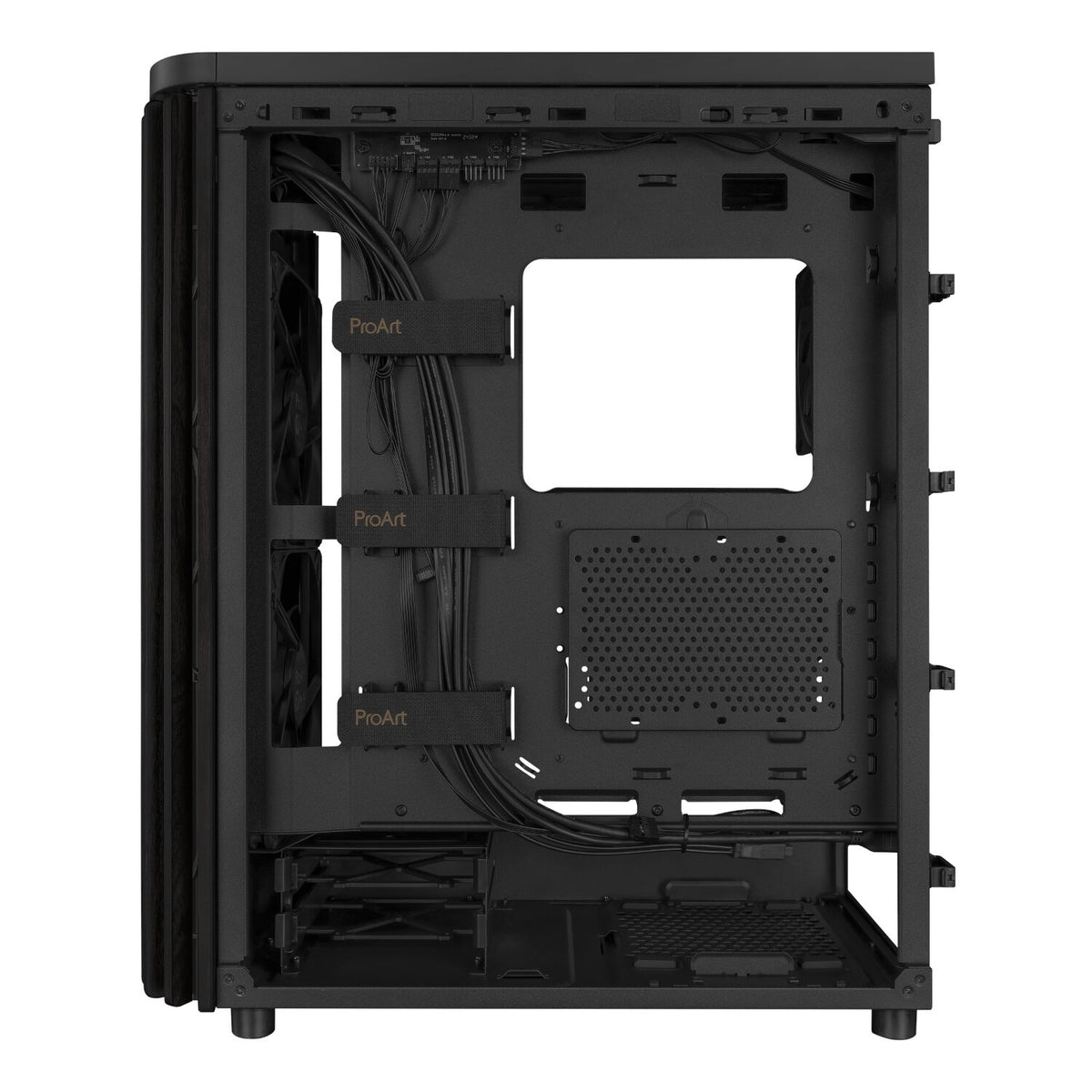 ASUS ProArt PA401 Wood Edition ATX Chassis - Black