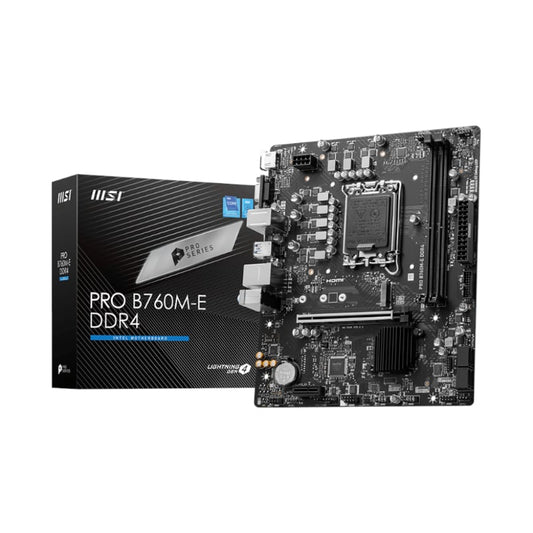 PRO B760M-E DDR4 INTEL LGA1700 MATX