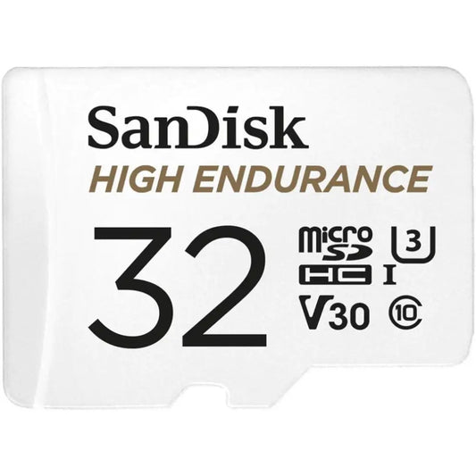 SanDisk 32GB High Endurance microSDHC Memory Card UHS-I U3 V30 C10 (2-Pack) – Ideal for Dashcams