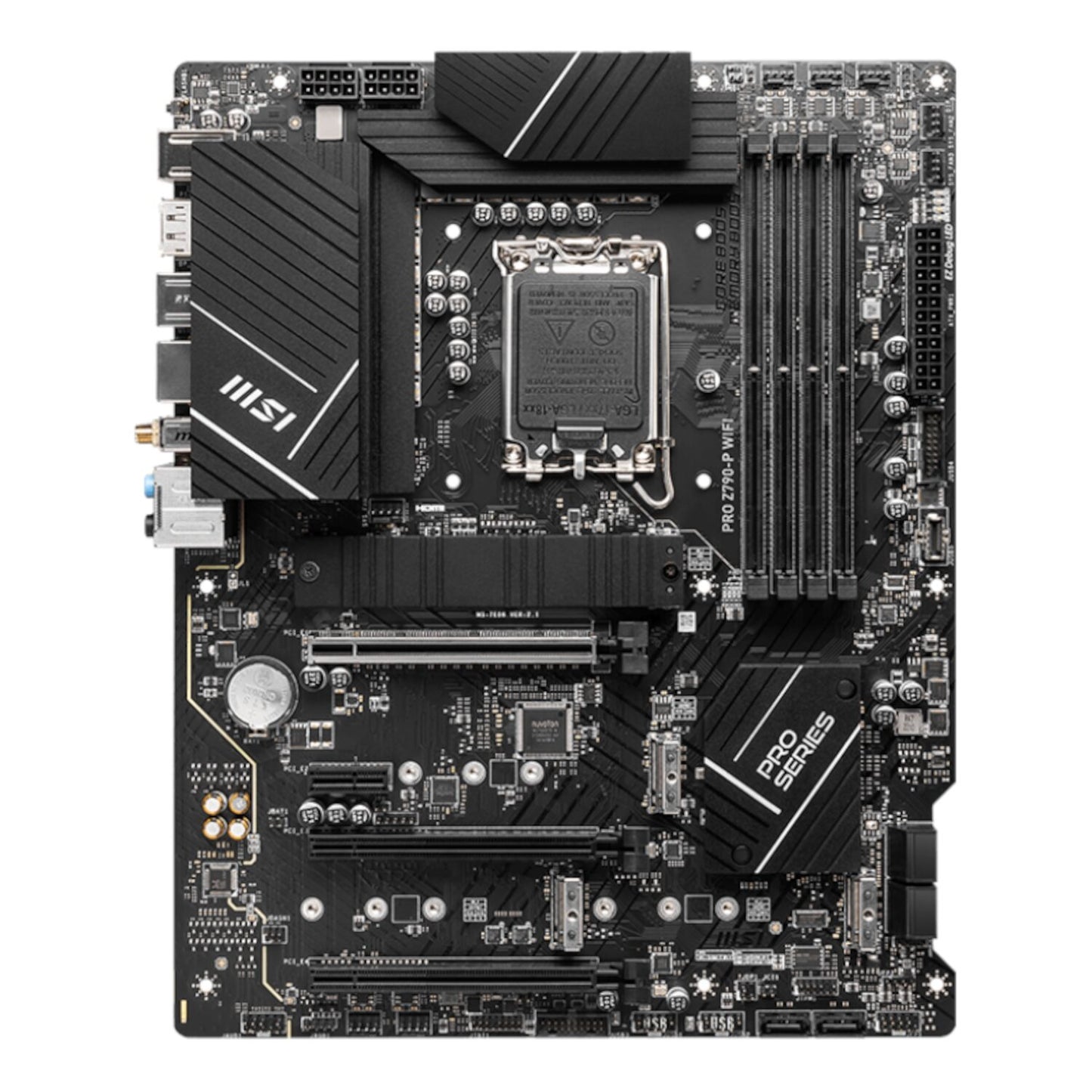 MSI PRO Z790-P WIFI Motherboard – Intel Z790, Wi-Fi 6E, DDR5, ATX