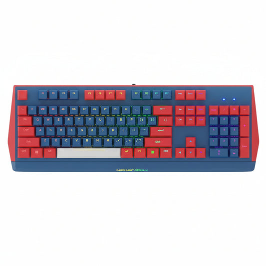 PSG E-Sports KR1 Pro Wired Mechanical Keyboard – Red Switches, RGB Backlight, Anti-Ghosting for enhanced gaming precision.