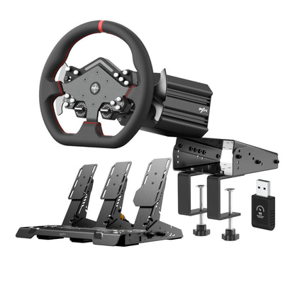 PXN V12 Lite Sim Racing Steering Wheel Bundle offers precision and immersion for ultimate racing enthusiasts.