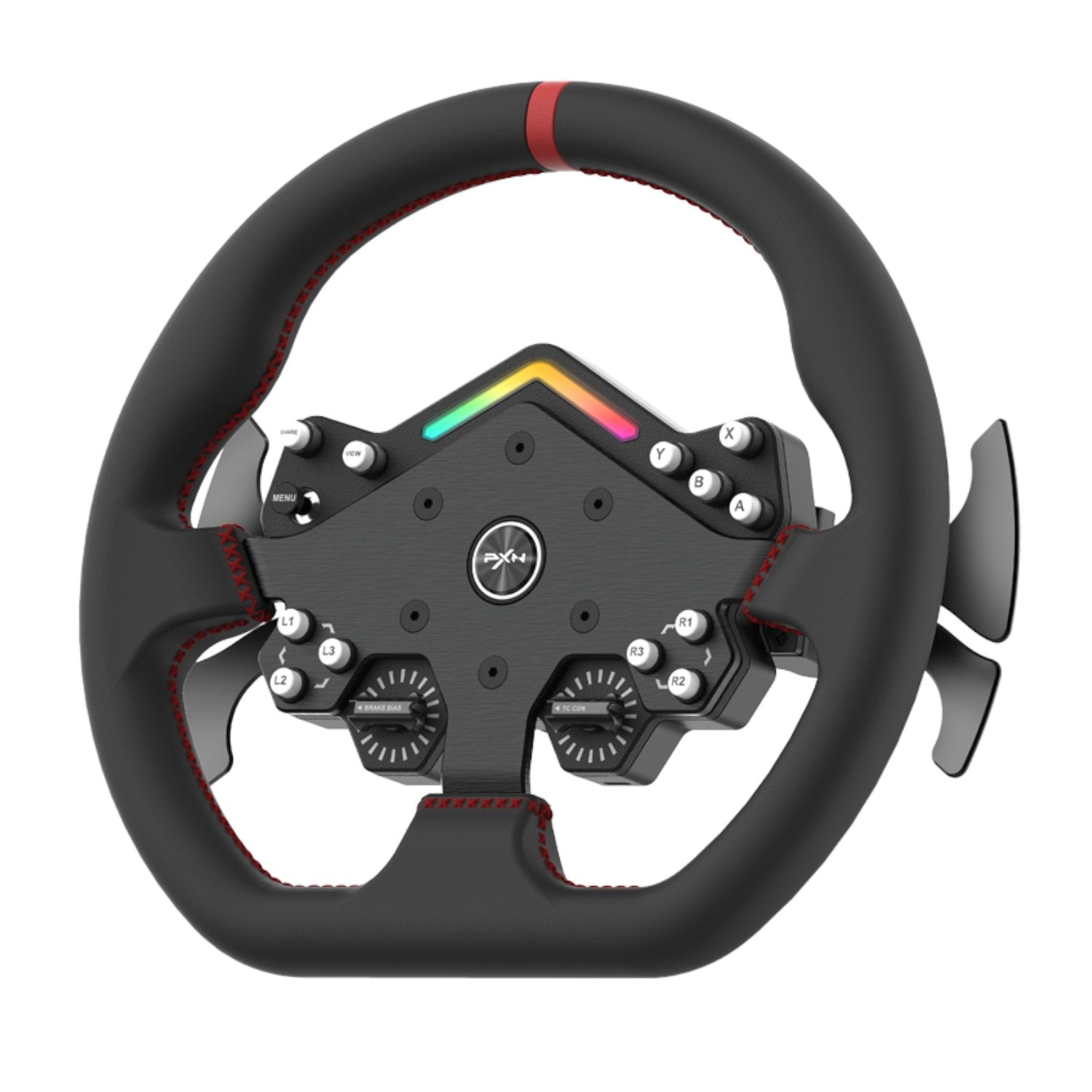 Experience precision racing with the PXN V12 Lite Sim Racing Steering Wheel Bundle for immersive gameplay.