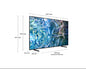SAMSUNG QA75Q7F 75'' QLED TV; Q4 AI Processor; Quantum HDR; HDR 10+ Support; Quantum Matrix Tedchnology Pro; Motion Xcelerator;