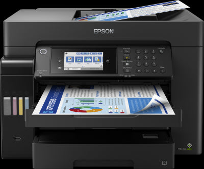 Epson / 32ppm Mono & Colour A3+ 4-IN-1 Print Scan Copy Fax USB Wired Wireless WiFi Direct Full Duplex incl 1 set of ink bottles