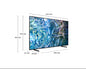 SAMSUNG QA85Q7F 85'' QLED TV; Q4 AI Processor; Quantum HDR; HDR 10+ Support; Quantum Matrix Tedchnology Pro; Motion Xcelerator;