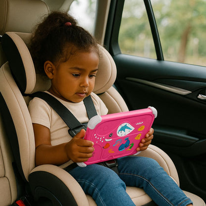 VGKE H7 Kids Android Tablet – 7-Inch Display, Educational & Safe, Bright Pink