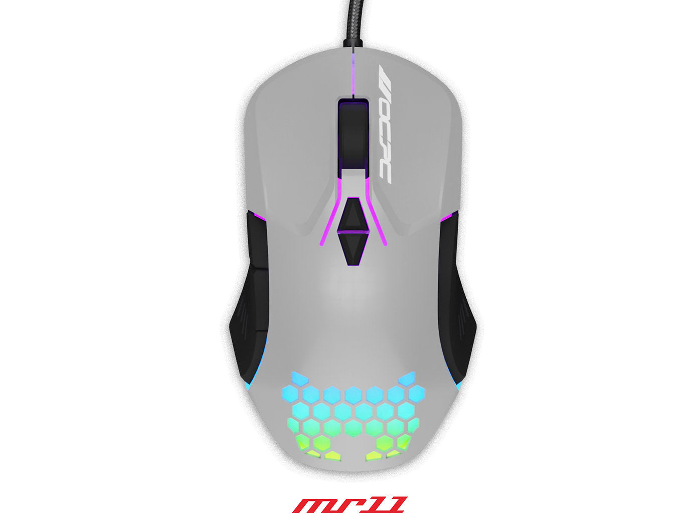 Professional 7D Gaming Mouse MR11 for Ultimate Performance USB - OCMR11WDGY